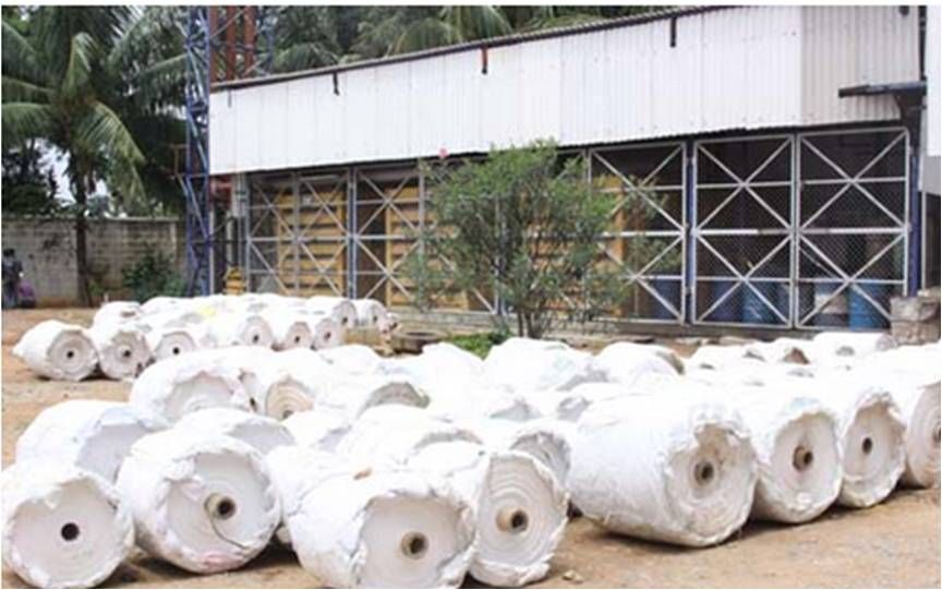 PP/HDPE MILKY WHITE FABRIC