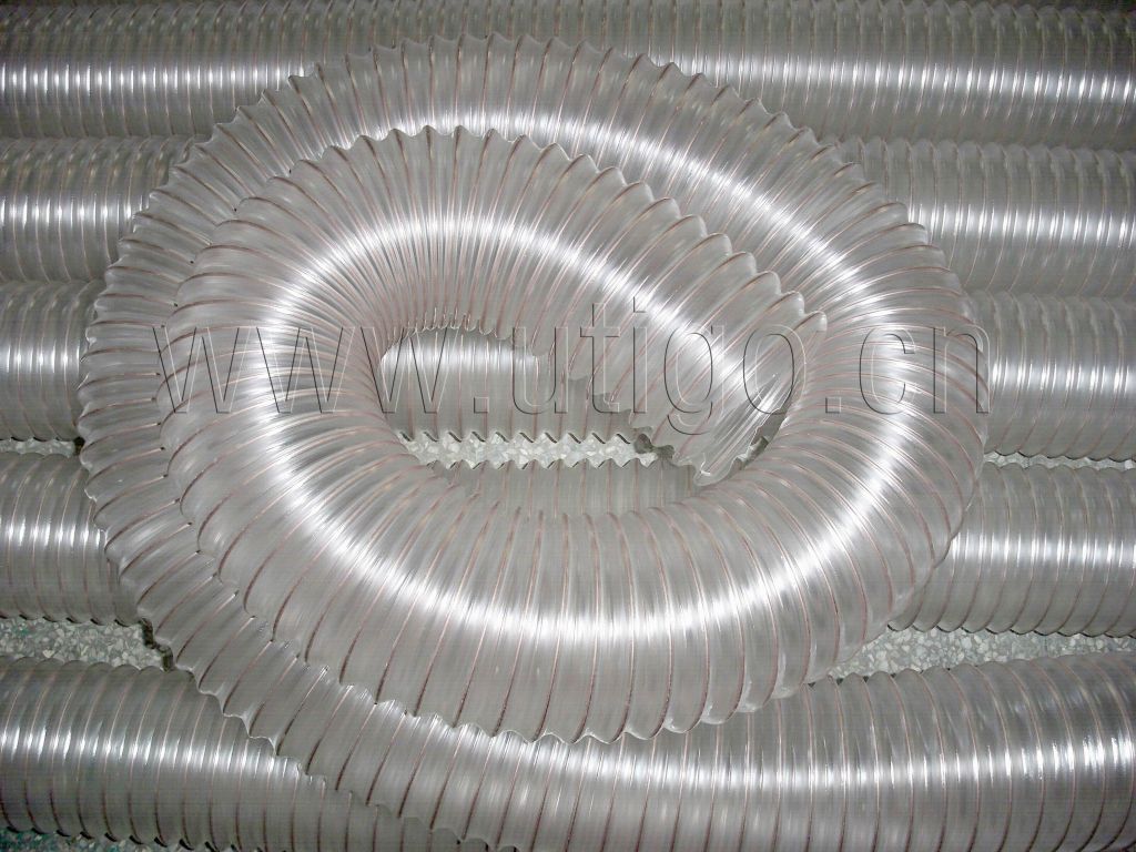 PU Flexible Corrugated Air Duct Hose 