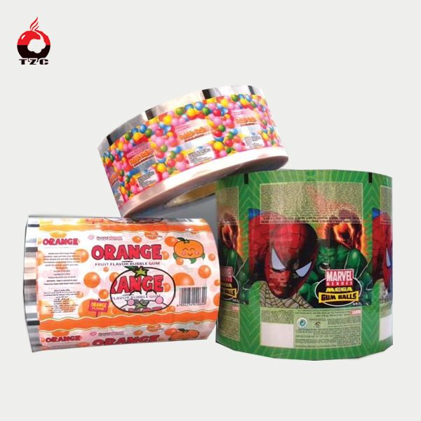 colored plastic food packaging film