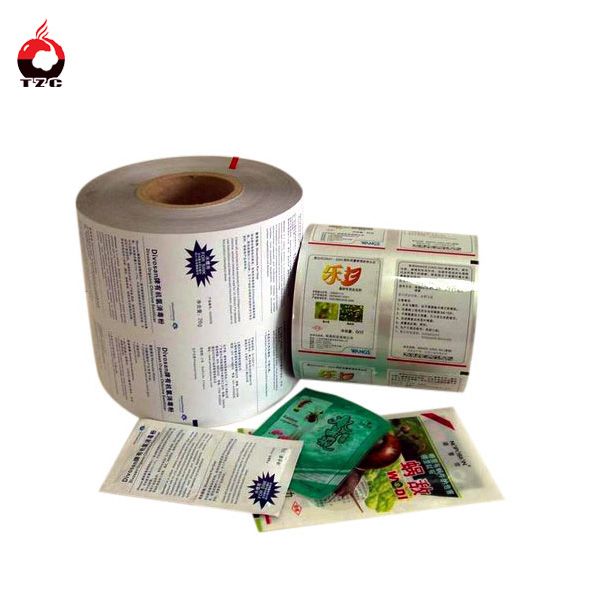 colored plastic food packaging film