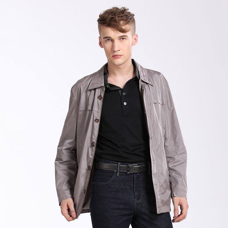 Men's Outwear-Anilutum Brand Spring and Winter New Fashion Jacket- No.U128220