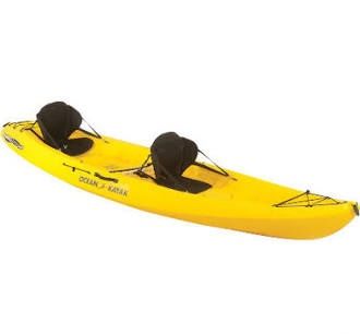 Ocean Kayak Malibu Two XL Tandem Kayak Yellow, One Size