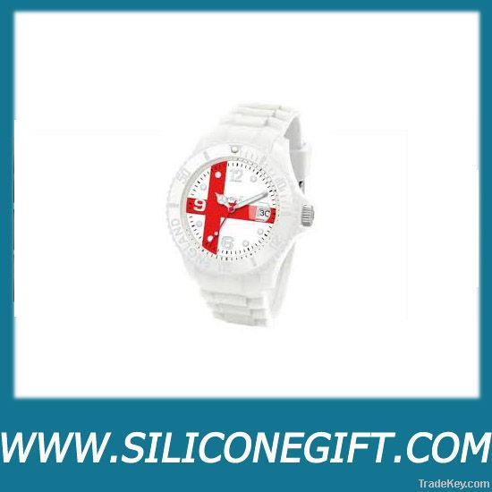 Silicone Iceeful Watch , World Cup Colorful Watch