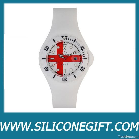 Silicone Iceeful Watch , World Cup Colorful Watch