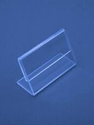 Supermarket plastic PVC price tags holder