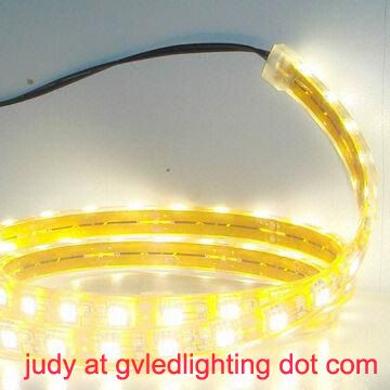 SMD Flexible LED Strips with 12V/24V DC Working Voltage and High-luminous Efficiency