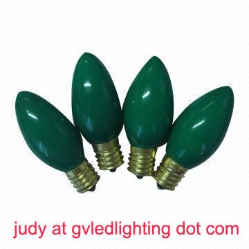 C7 LED Replacement Christmas Bulbs for Holiday Decoration, UL-approved, with E12 Base