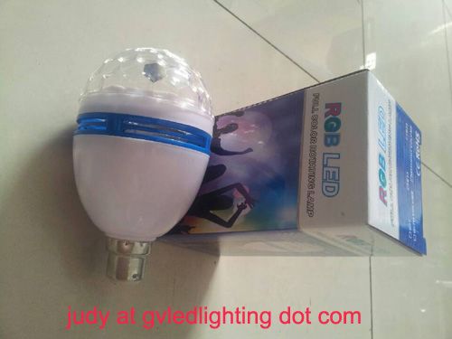 Voice Activated LED Stage Bulb Light