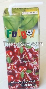 Futgol  Peach and Sour cherry-flavored drink