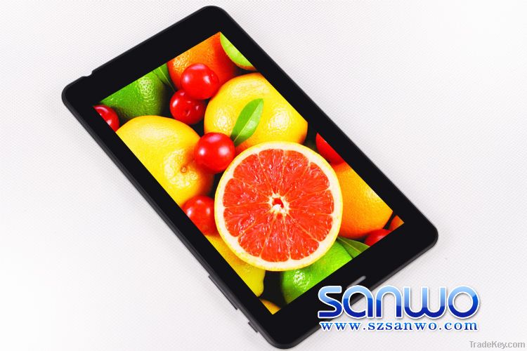 factory price 7 inch android 3g sim card slot tablet pc