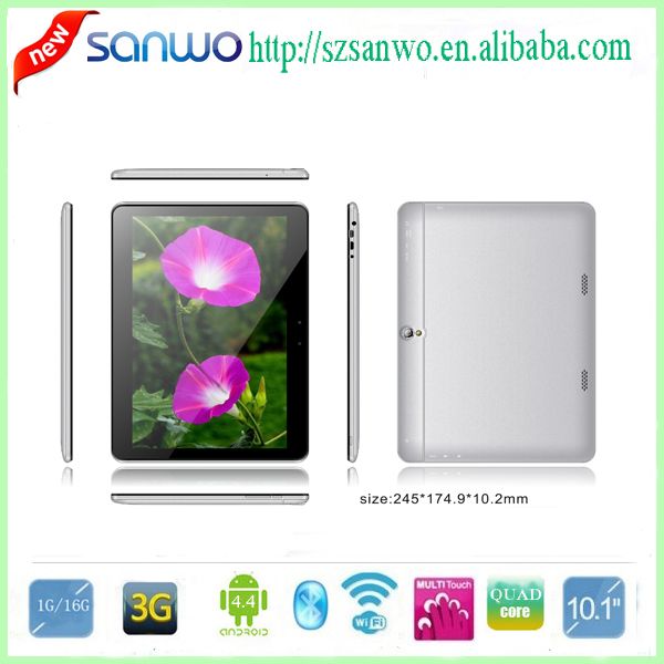 2014 newest 10 inch MTK8382 quad core android tablet pc