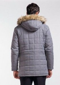 Men's Fashion Garment With Detachable Hood