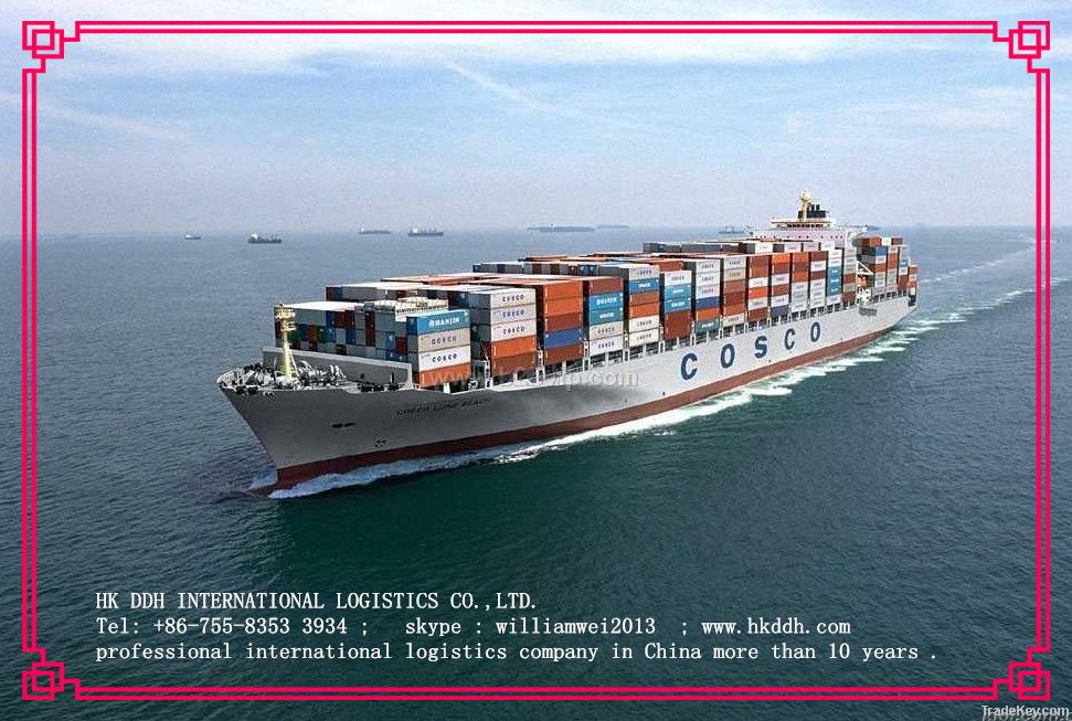 logistics company  from shenzhen to US