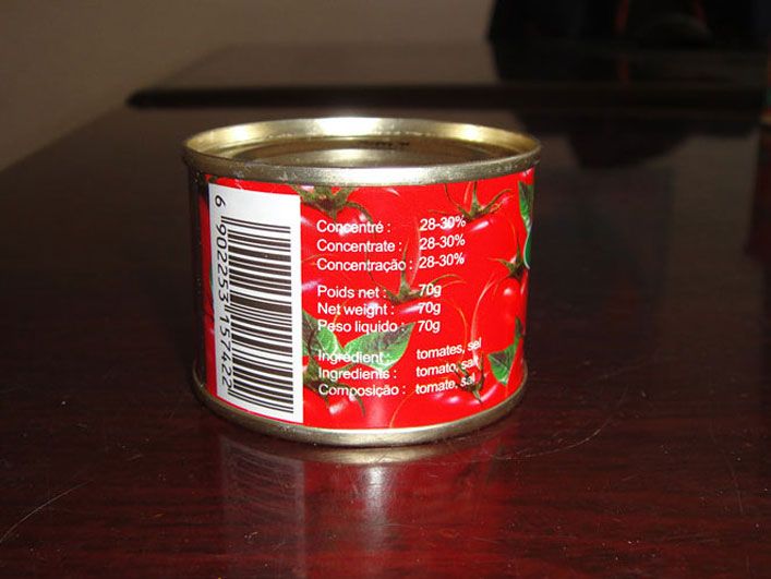 good quality Tomato paste 28%-30% tin and drum