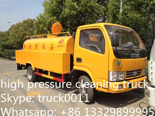 dongfeng 5000 liters high pressure cleaning truck,cleaning truck