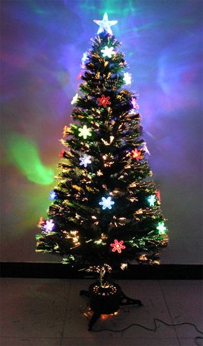 180cm Artificial Christmas Tree,Fibre Optic X'mas Tree