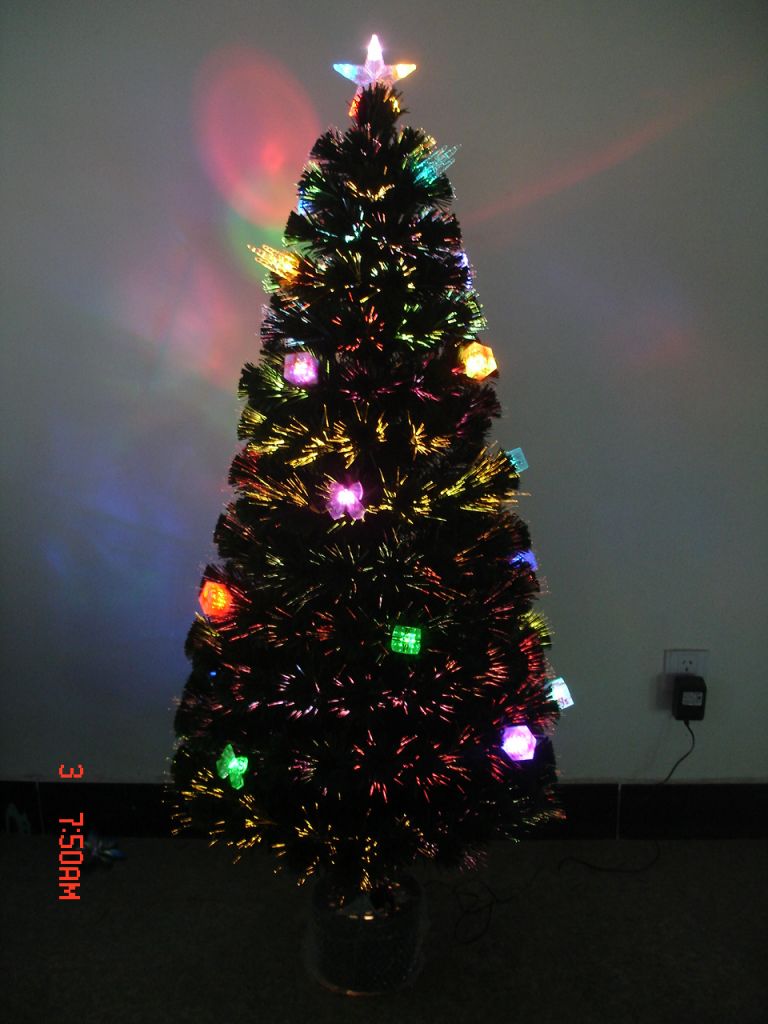 150cm Artificial Christmas Tree,Fibre Optic X'mas Tree