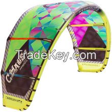 2014 CABRINHA CHAOS KITE COMPLETE W BAR &amp; LINES