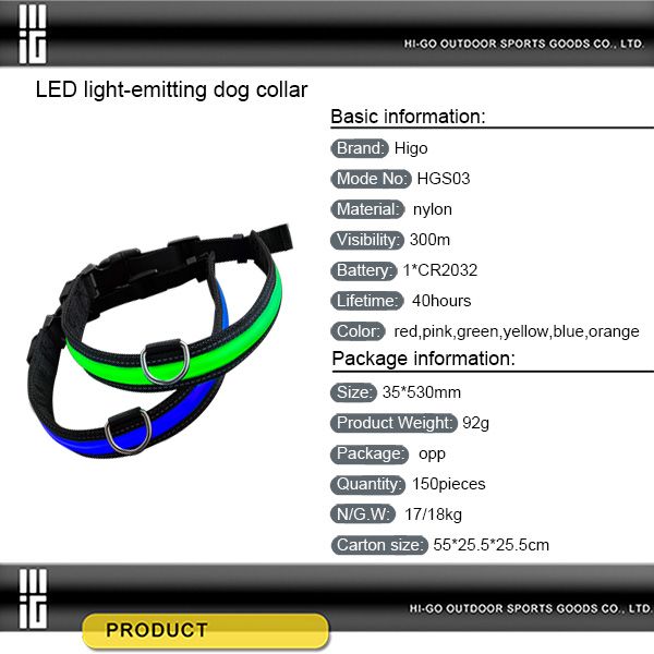 New Popular Pet products China manufacturer dog collar pet accessories