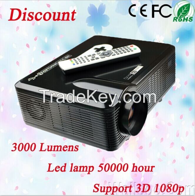 Full HD 1080Pp Mini Led Video Projector