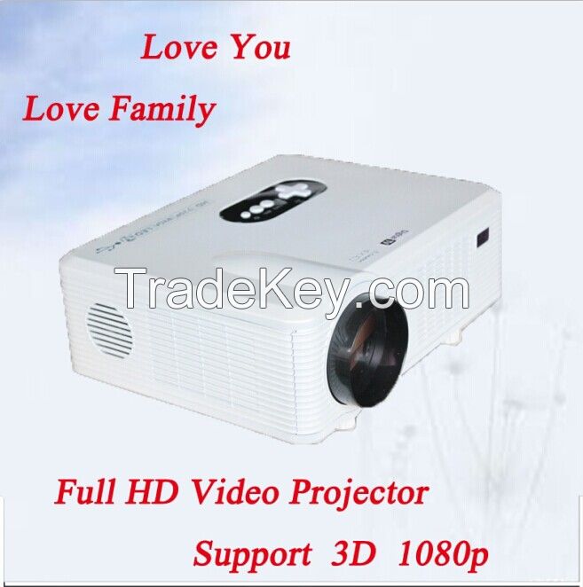 HD 1280*800 Portable Led Projector