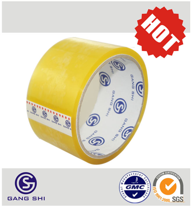 Super clear bopp packing tape 30-90 micron OEM welcomed 2014 new adhesive tape
