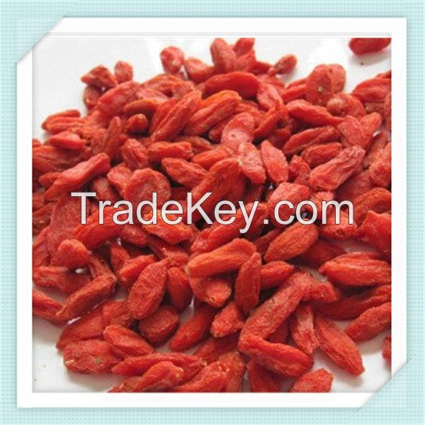 Dried red goji berries