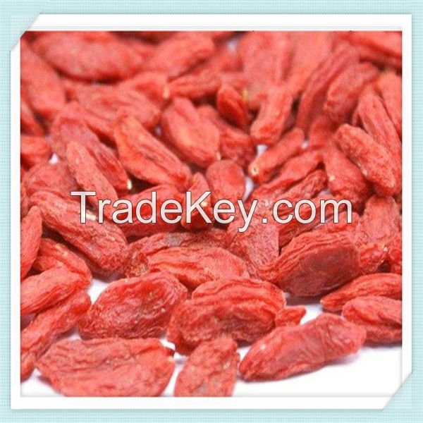 Dried red goji berries