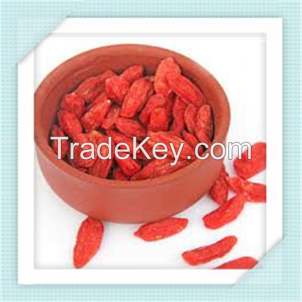 Dried red goji berries