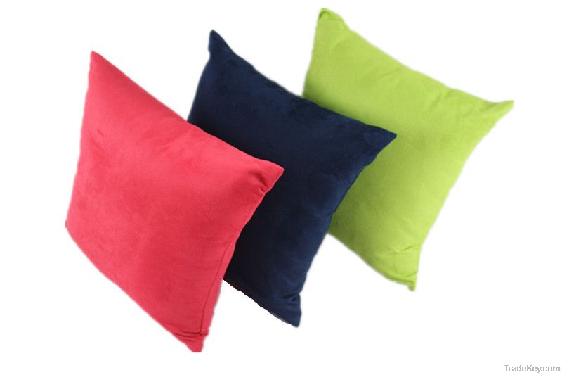 100% Polyeser Woven Suede Cushion Cover