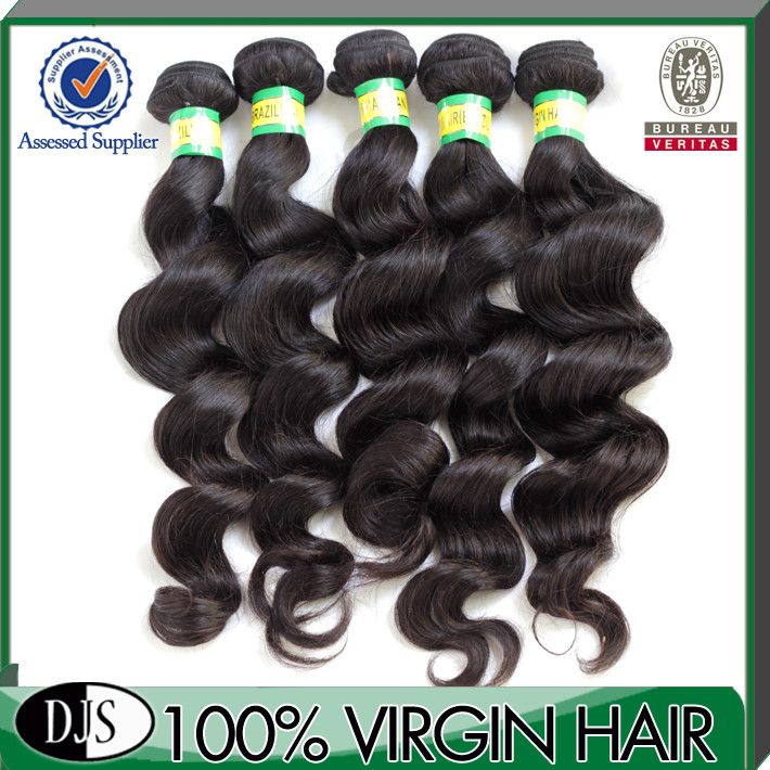 AAAAA Grade 100% Unprocessed Human Virgin Brazilain Hair Weaving