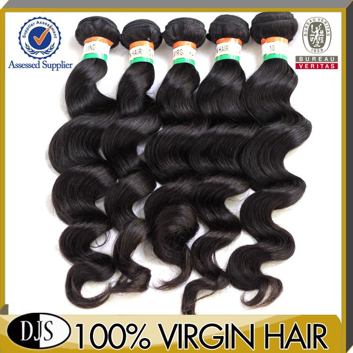 Natural Color Can Be Dyed Double Weft Indian Human Virgin Hair