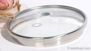 glass lid with high feet for kichten pot