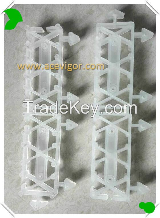 Interlocking plastic mat/board for outdoor decking/DIY/WPC tile, easy to install