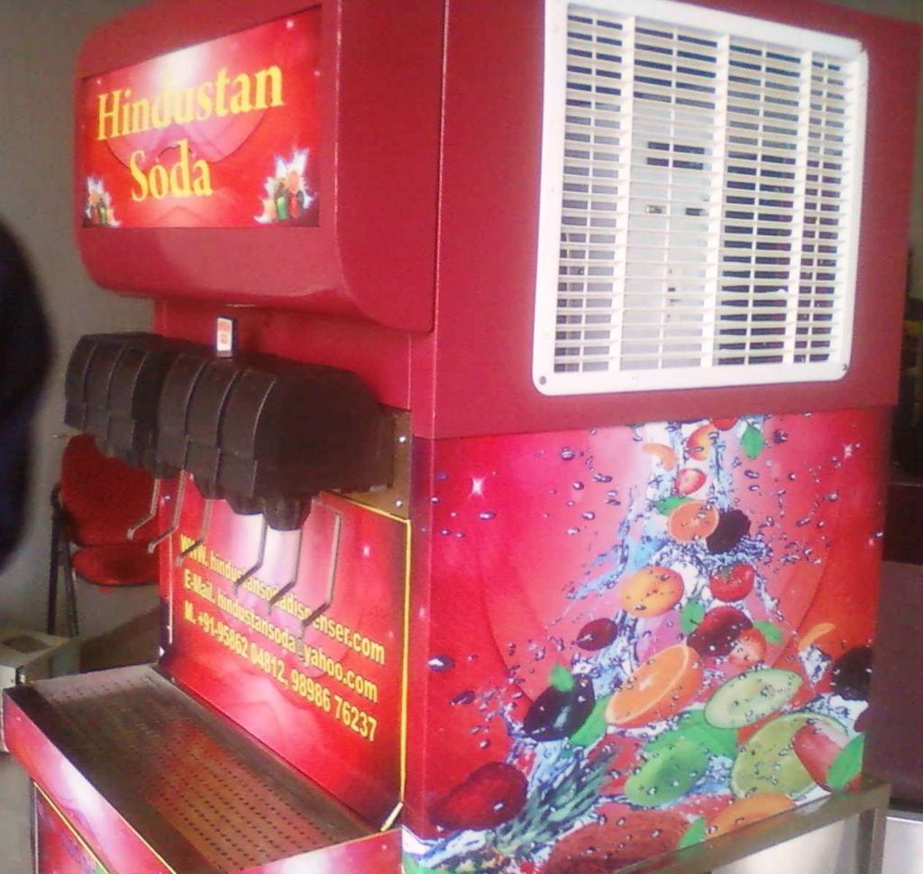 multiflavour soda machine