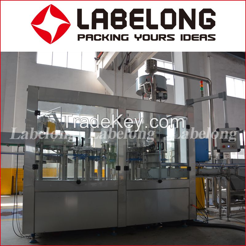 Zhangjiagang Automatic PET bottle Soda Wate filling/bottling Machine supplier
