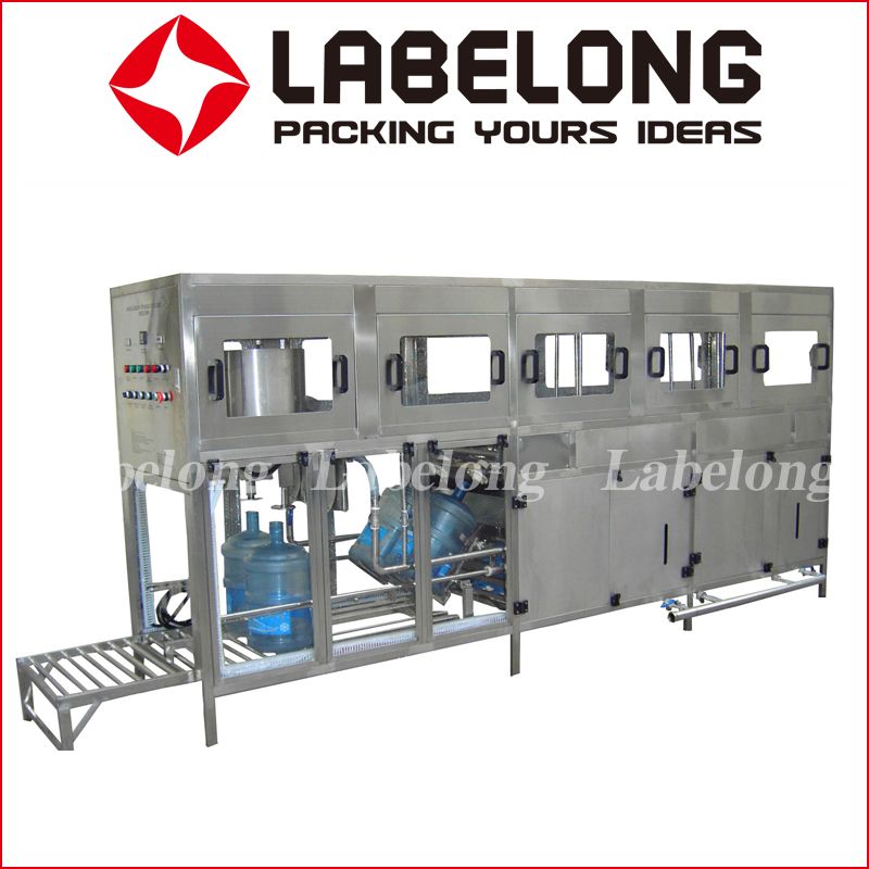 Cheap Price Automatic 5 Gallon Barrel Bottle Washing/Filling/Capping Machine for Small Factory
