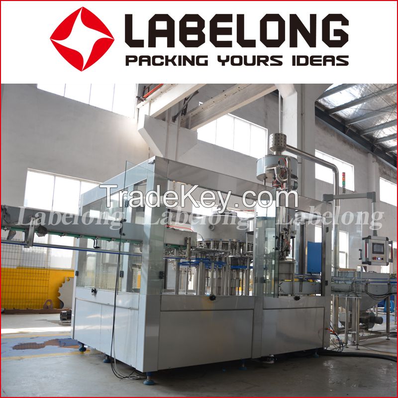 Zhangjiagang Automatic PET bottle Soda Wate filling/bottling Machine supplier