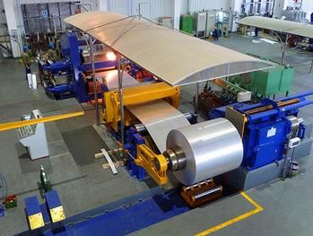 aluminum sheet continuous casting line