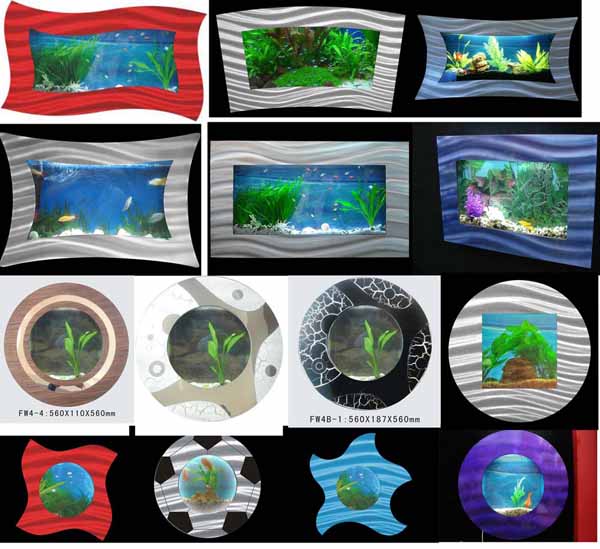 wall hanging aquarium