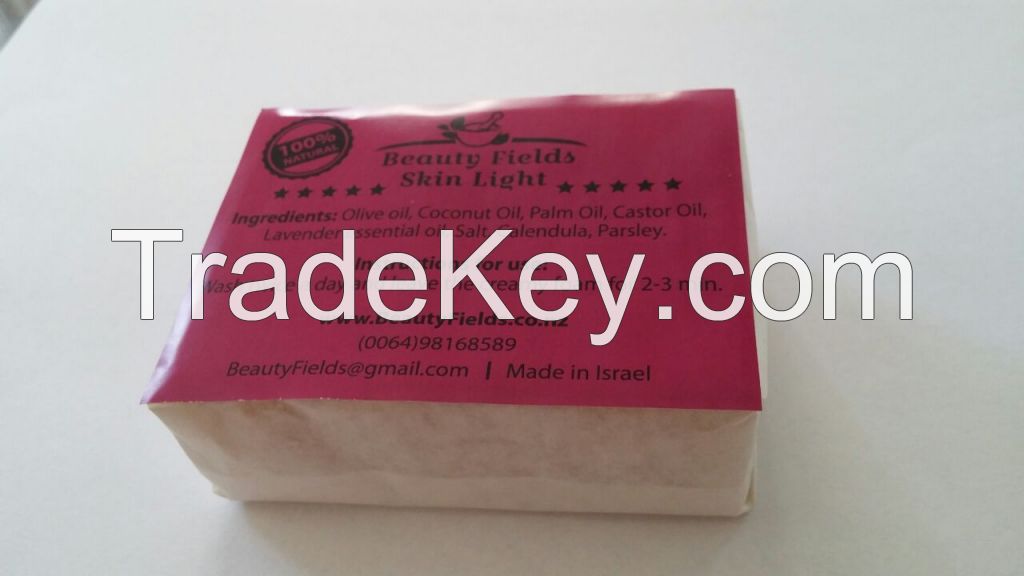 All Natural Olive Oil Skin Lightening Soap Lavender No Make Up Needed