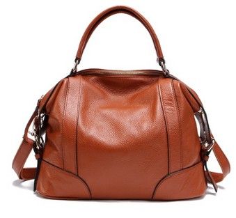 2013 High Quality New Design Classic Leisure Head Layer Genuine Cow Leather Handbag GP1006