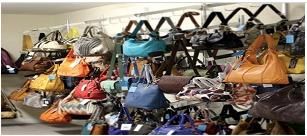 Shoes, handbags and school bags