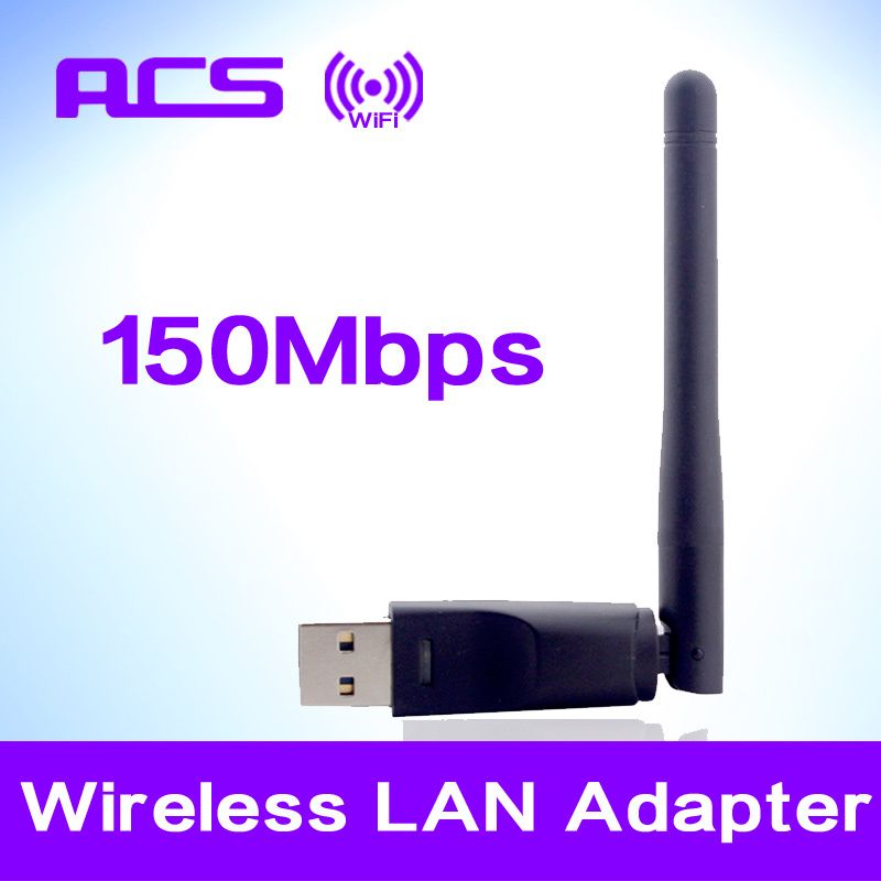 802.11b/g Mini 150M USB WiFi Wireless Network Card LAN Adapter with 2dbi Antenna