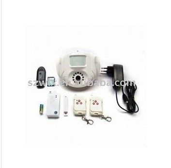 GSM Alarm System Control Panel with Camera