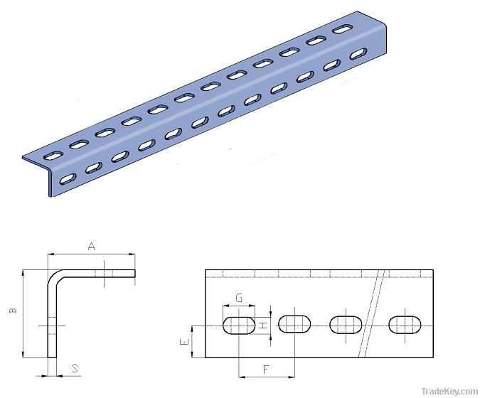 slotted steel angle