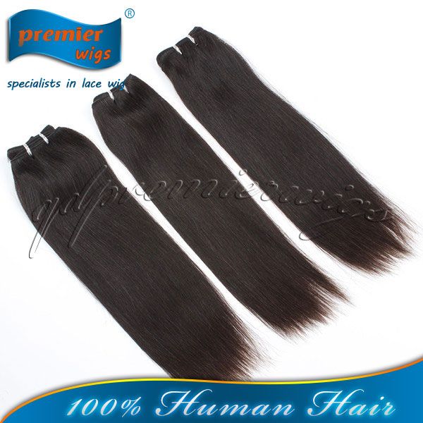 Premier hair Top quality Wholesale 100%human virgin hair machine made  weft