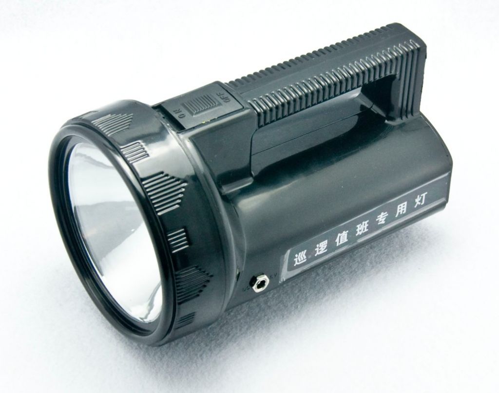 25W rechargeable searchlight super bright halogen flashlight