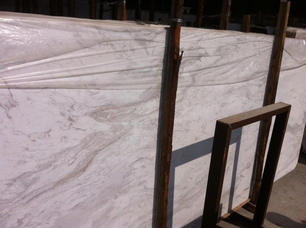 Chiese white marble
