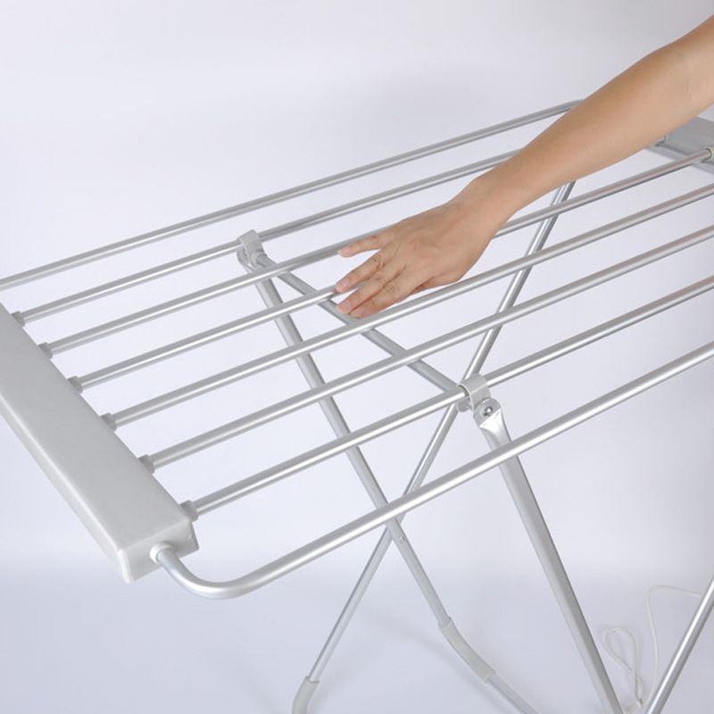 folding electric heated clothes drying rack